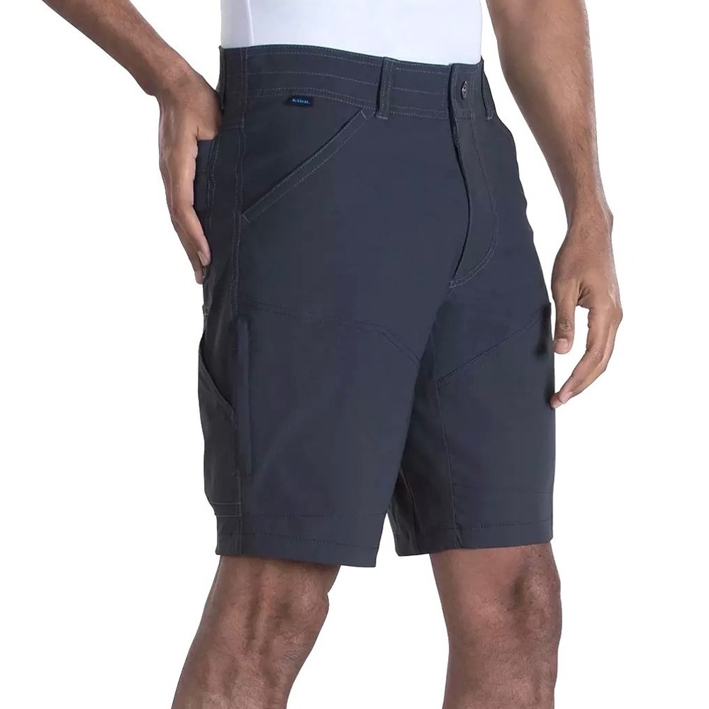 KUHL Renegade Short Mens Size 36 Gray Duralux 8-Pocket Hiking Utility Cargo 5121